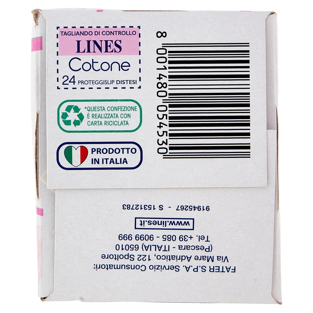 Lines Cotone Bio Proteggislip 24 pz